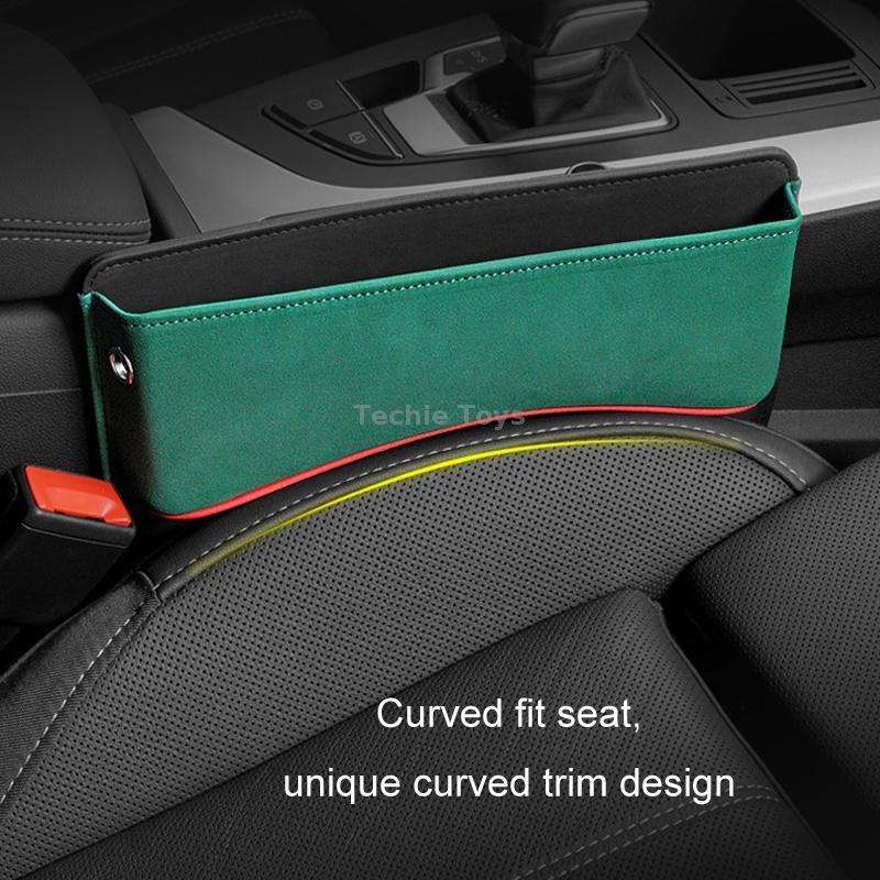 Car Seat Gap Multi-Functional Sundries Storage Box(Green)