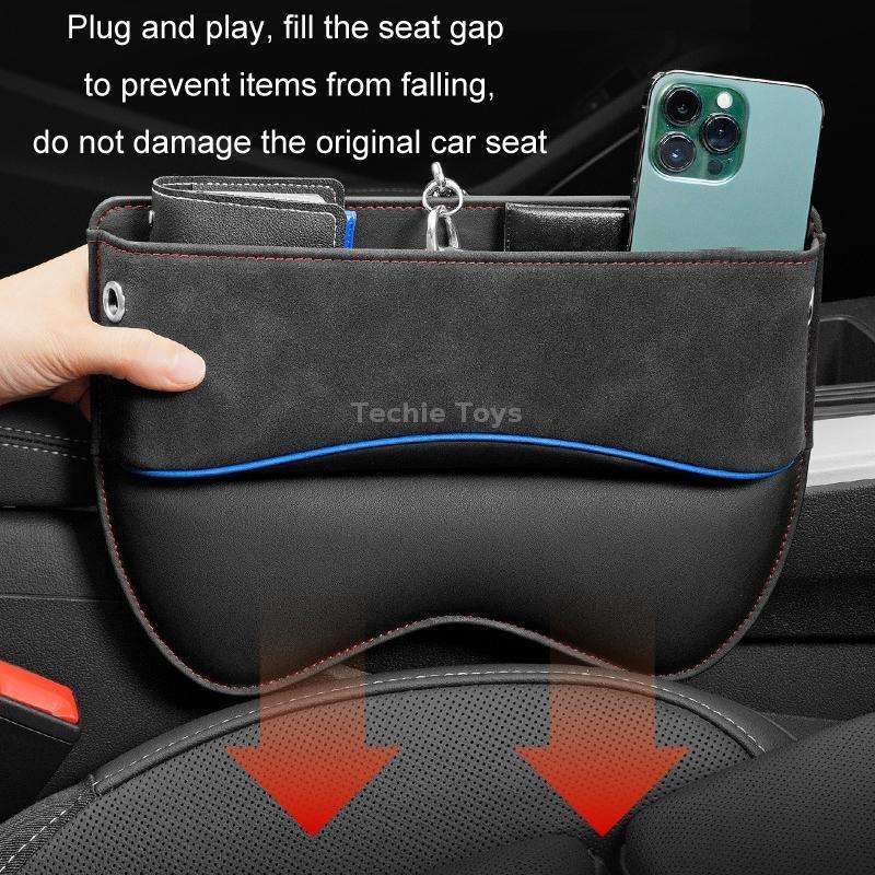 Car Seat Gap Multi-Functional Sundries Storage Box(Green)