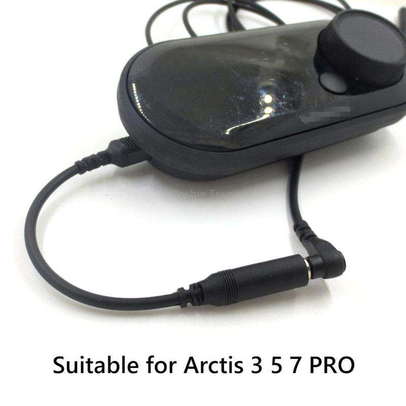 For SteelSeries Arctis 3 5 7 Pro Headphone Sound Card Adapter Cable Audio Cable(B Style)