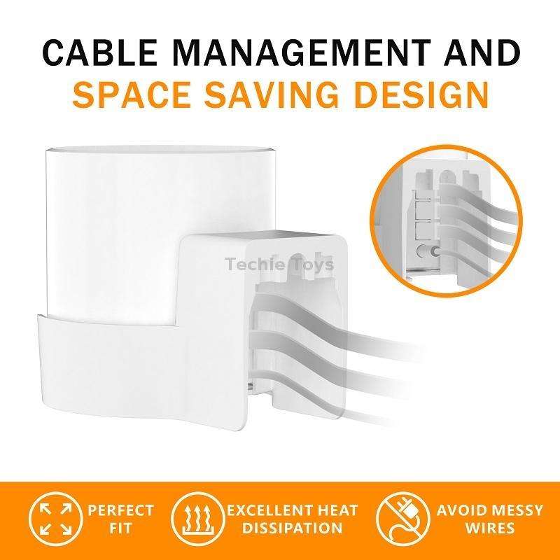 For TP Link Deco Mesh X20/X50/X55/X60/Wifi 6-Way Router Bracket(White)