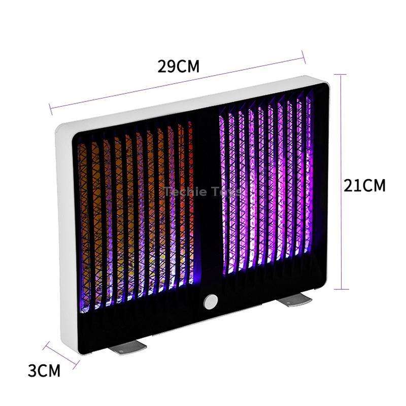 Mosquito Killer Lamp Household Fly Catchers, Style: Plug-in Model White