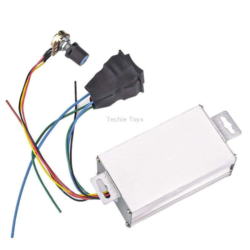 20A Forward And Reverse DC Speed Regulator 9-60V Pulse Wide Motor Driver PWM Control Board(With Swit