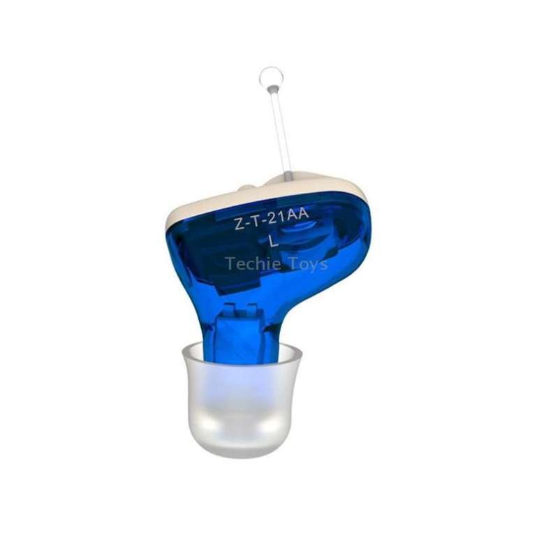 AN127 Invisible In-Ear Hearing Aid Sound Amplifier For The Elderly And Hearing Impaired(Blue Left Ea
