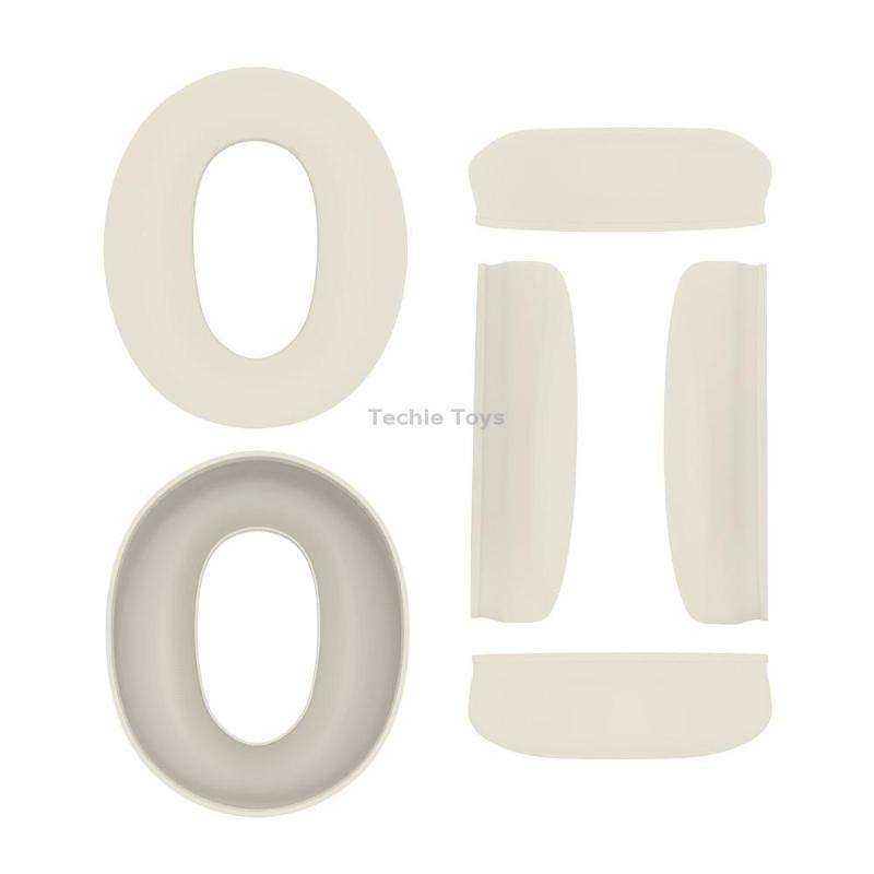 For Sony WH-CH720N Headphones Dustproof Protective Case(Beige)