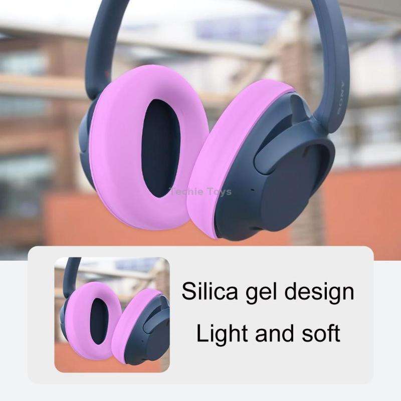 For Sony WH-CH720N Headphones Dustproof Protective Case(Beige)