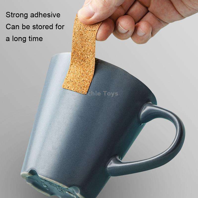 Large Cork 1bag Non-Marking Marker Stickers Kitchen Classification Waterproof Oilproof Self-Adhesive
