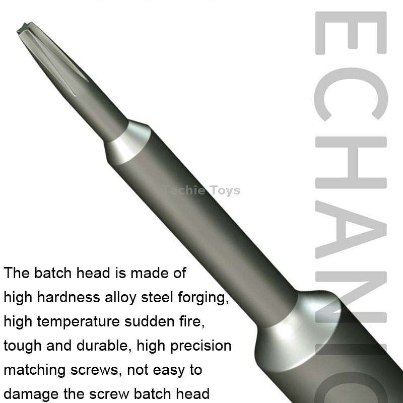 MECHANIC iMini Series Mobile Phone Repair Glasses Screw Batch Clock Tool, Series: Phillips 1.2