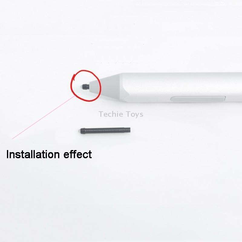 For Microsoft Surface Pro 4/5/6/7 Book Styluses Replacement Pen Nib HB Refill, Spec: 3pcs/set