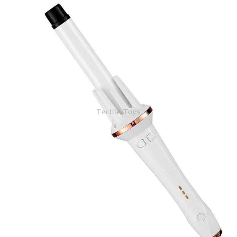 Automatic Curling Iron With Bi-Directional Rotating Ceramic Glaze Coating Hair Care, Plug: AU Plug W