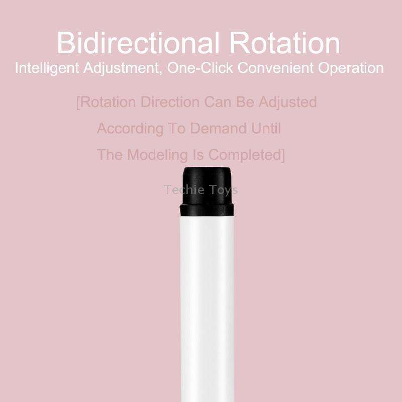 Automatic Curling Iron With Bi-Directional Rotating Ceramic Glaze Coating Hair Care, Plug: AU Plug W