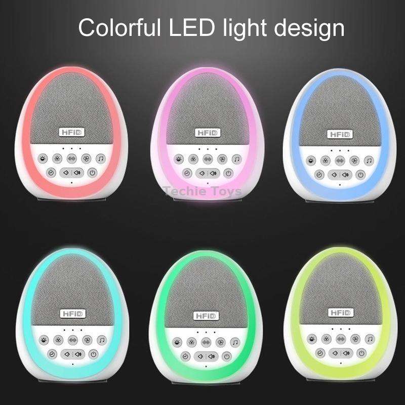 HiFiD Intelligent White Noise Baby Soothing Sleep Aid Device Prenatal Education Instrument(White)