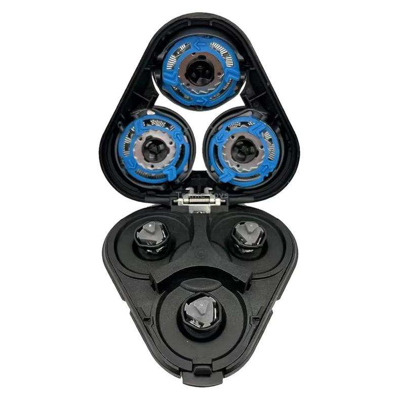 For Philips Electric Shaver S5000 Series SH50 Replacement Blade Head Integral Three Head(Silver)