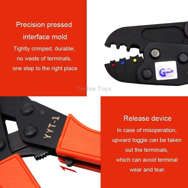 HSD YYT-1 Crimping Pliers Insulated Terminal Crimping Tools Crimping Clamps