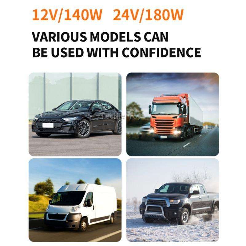 24V Car Heater Defrost Snow Melt Defogger Wlectric Heater