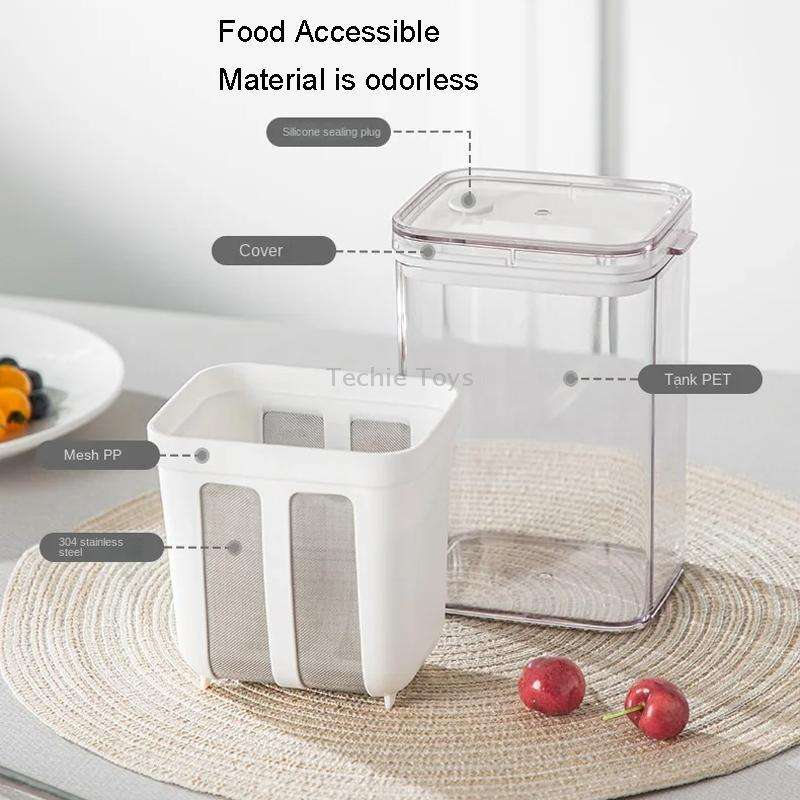 Yogurt Filter Homemade Yogurt Beancurry Milk Separator Water Drained Filter(White)