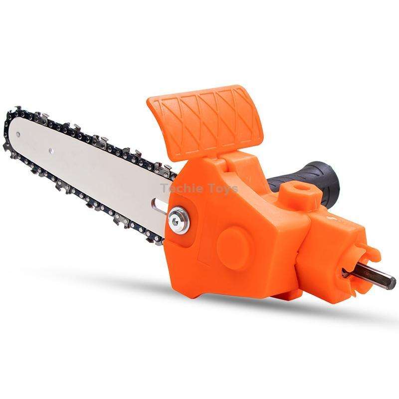 HILDA Portable Pruning Electrical Chain Saws, Specification: 4 inch Orange