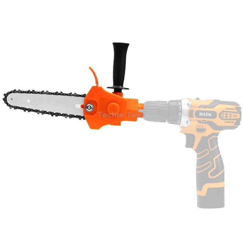 HILDA Portable Pruning Electrical Chain Saws, Specification: 4 inch Orange