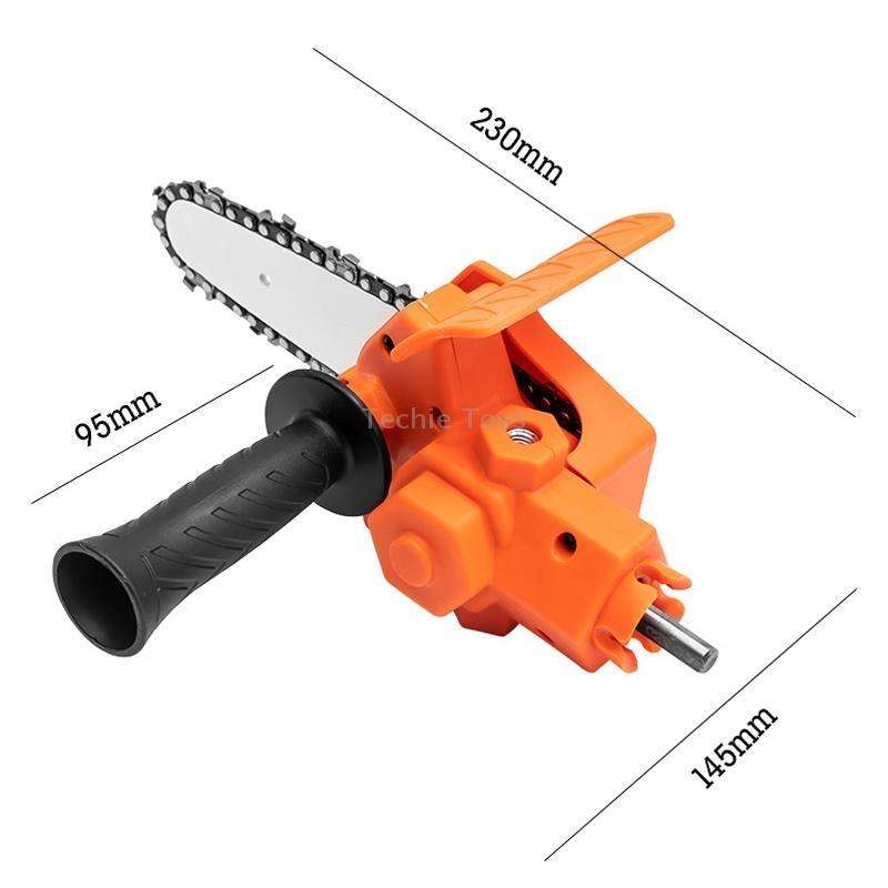HILDA Portable Pruning Electrical Chain Saws, Specification: 6 inch Orange