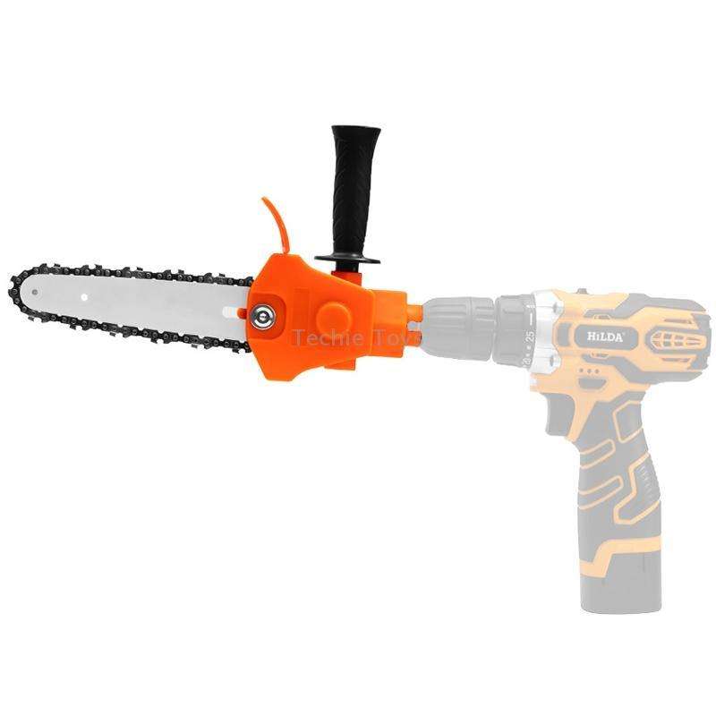 HILDA Portable Pruning Electrical Chain Saws, Specification: 6 inch Orange