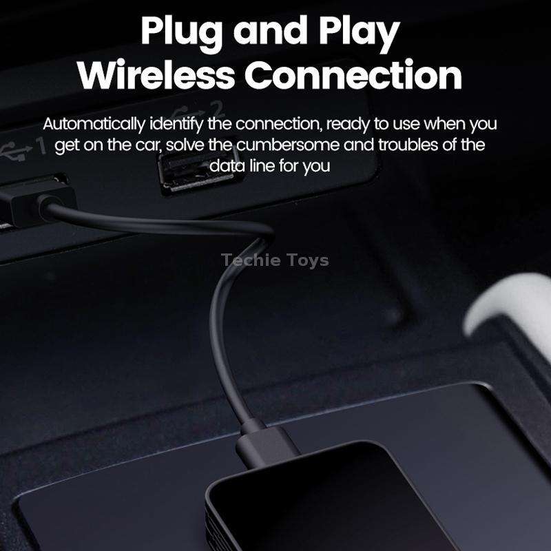 Wired to Wireless Carplay Box Android Auto for Car Interconnection(2Air)