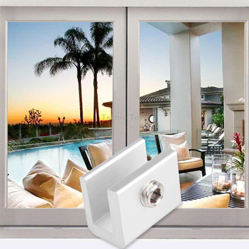 Child Safety Protection Screen Window Limiter Sliding Door Latch With Key, Model: Wider Model+L Shap