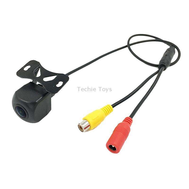 Universal Reversing Camera HD Wide Angle 12V Waterproof Starlight Night Vision Car Camera(Black)