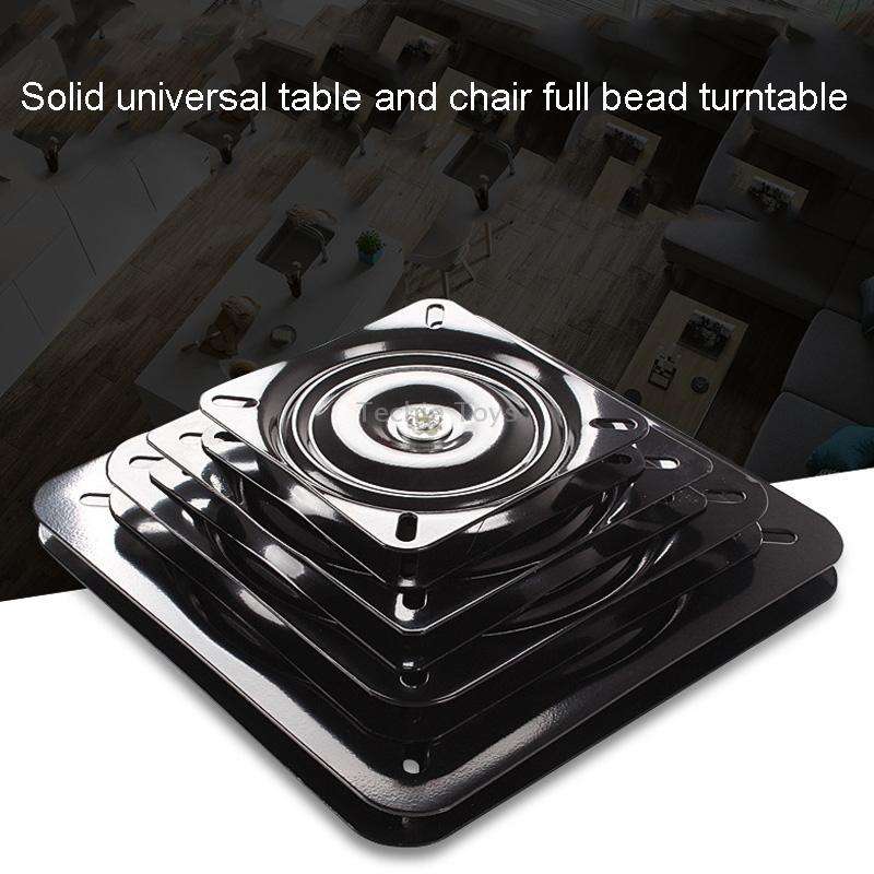 6 inch Solid Full Bead Universal Swivel Turntable Furniture With Screws For Swivel Chairs