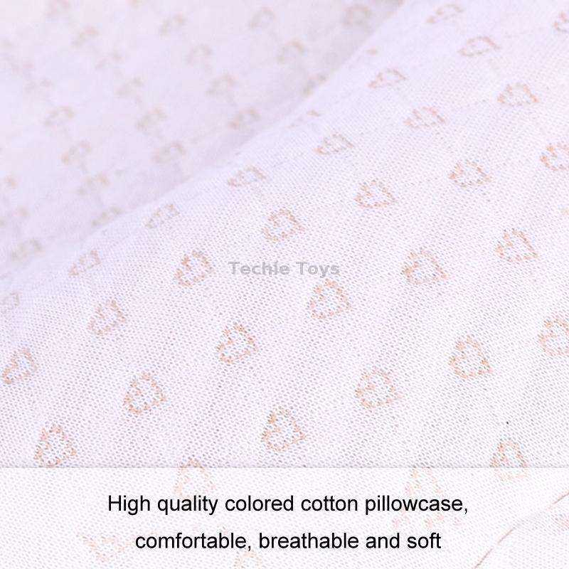 0-1 Year Old Baby Pillow Anti-Head Deflection Shaped Children Pillow, Style: Bear Latex Filling