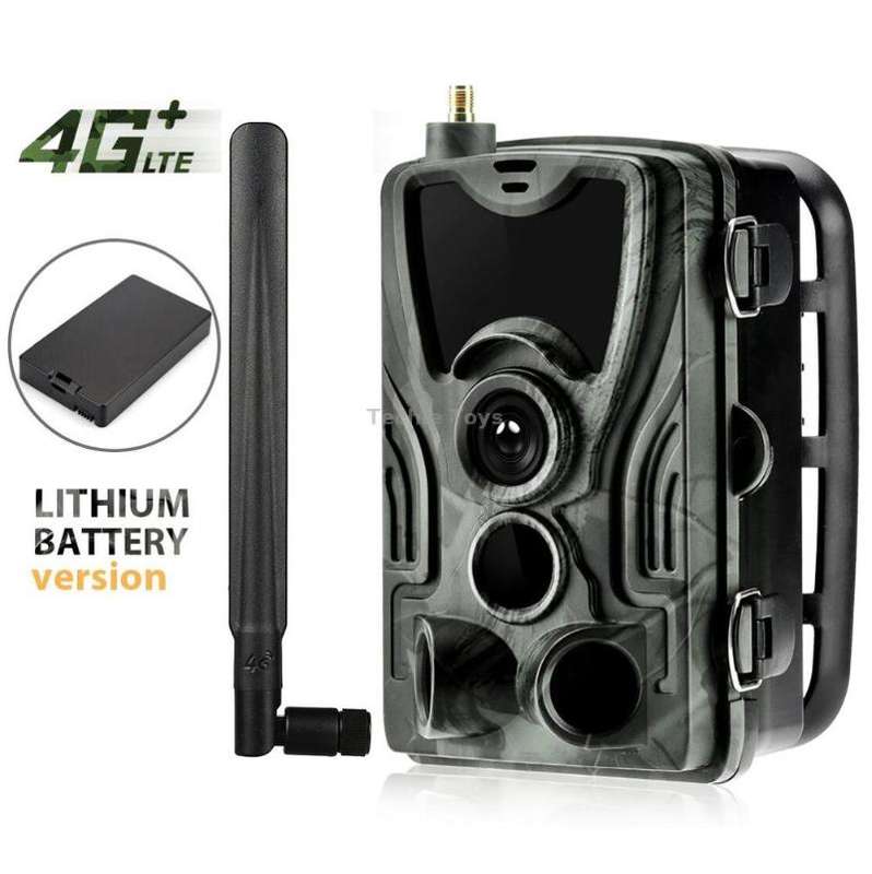 HC-801LTE-Li 4G Outdoor Tracking Hunting Camera 5000mAh Lithium Battery Version, With EU Plug Adapte
