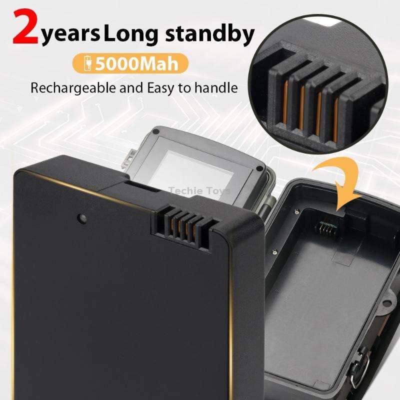 HC-801LTE-Li 4G Outdoor Tracking Hunting Camera 5000mAh Lithium Battery Version, With EU Plug Adapte