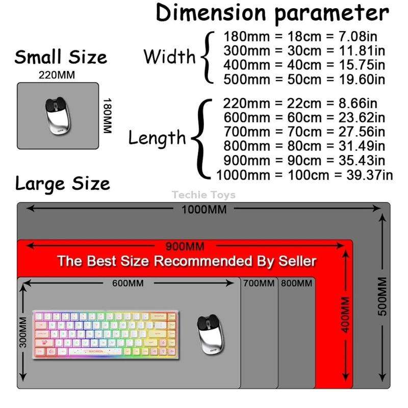 Large Abstract Mouse Pad Gamer Office Computer Desk Mat, Size: 300 x 700 x 2mm(Abstract Fluid 28)