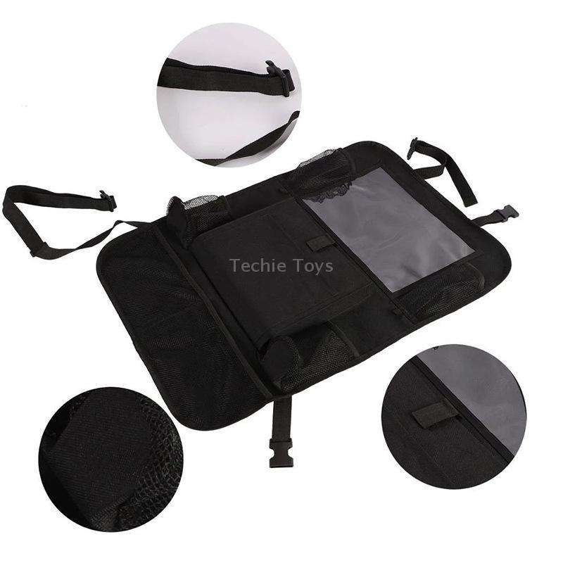 Car Seatback Organiser Storage Hanging Bag(Black)