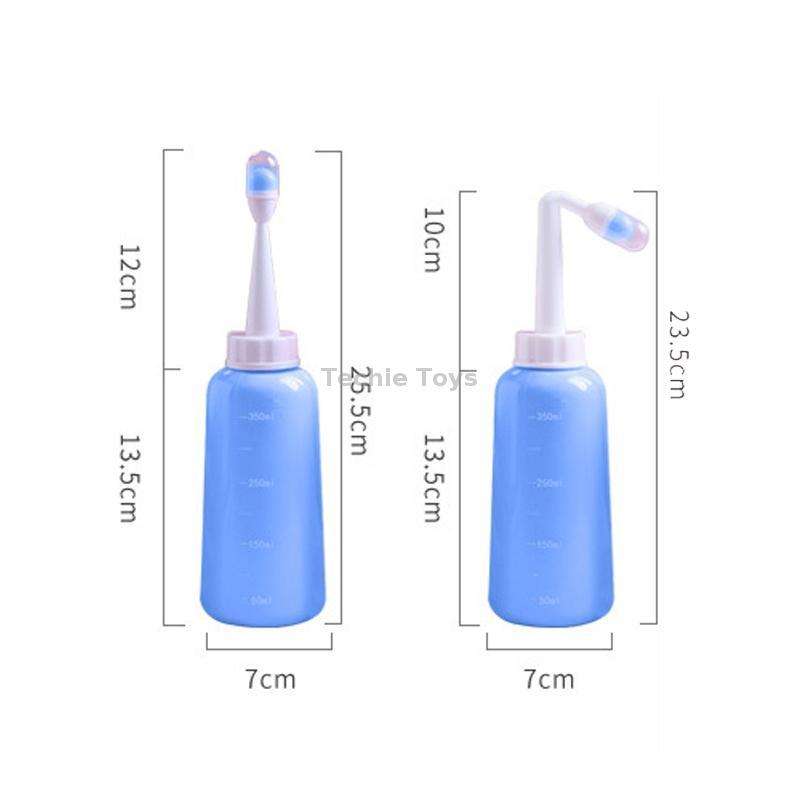 350ml Portable Travel Bidet Bodily Peri Wash Bottle for Postpartum Care(Green)