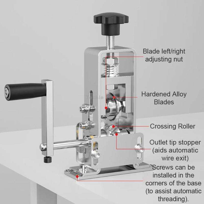 Household Hand-Cranked Small Stripping Machine Waste Wire And Cable Stripping Tool, Style: Peeling M