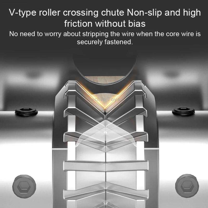 Household Hand-Cranked Small Stripping Machine Waste Wire And Cable Stripping Tool, Style: Peeling M