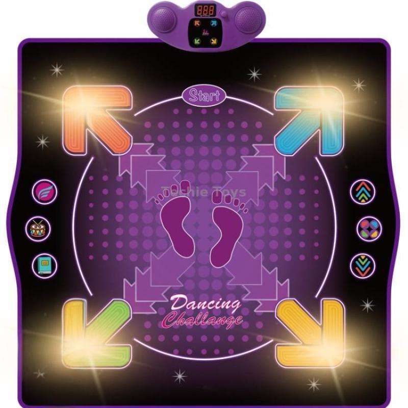 Bluetooth Electronic Dance Mat Children Music Dance Pad, Spec: Lighting Type