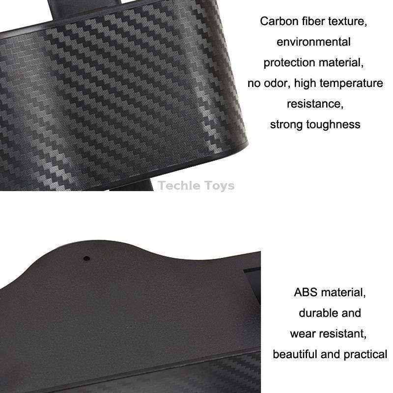 Car Seat Back Storage Box Rear Hanging Cup Holder(Black)