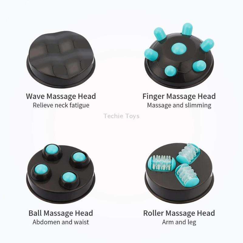 4 in 1 Electric Massager Handheld Fat Pusher Infrared Massager 220V EU Plug