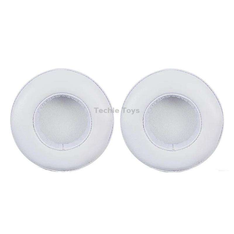 2pcs For Beats Pro Headphones Sheepskin Earmuffs Sponge Earpads(White)