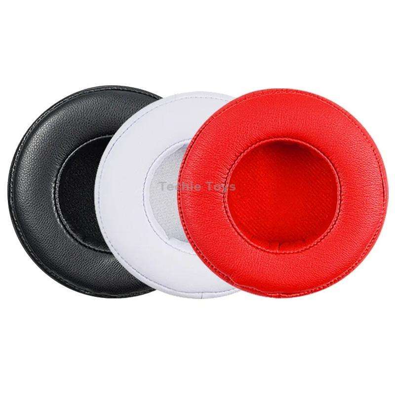 2pcs For Beats Pro Headphones Sheepskin Earmuffs Sponge Earpads(White)