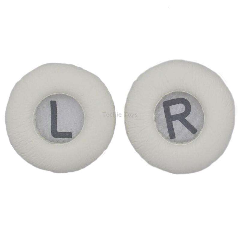 1pair For JBL Tune 600BTNC/T600 Headphone Sponge Cover Earmuffs with Buckle(White)