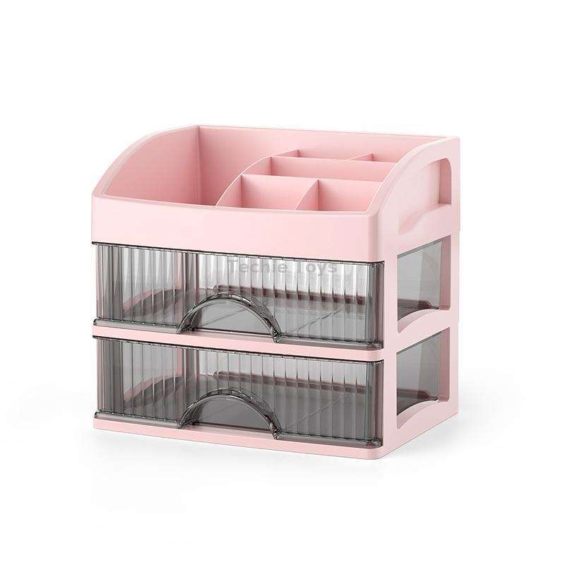 Desktop Drawer Organizer Multi-Layer Cosmetic Jewelry Box Stationery Multi-Functional Organizer, Sty