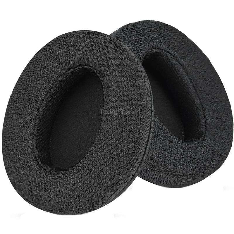 2pcs For Sennheiser HD4.50BTNC Wireless Headset Sponge Cover Replacement Earmuffs, Color: Black Mesh