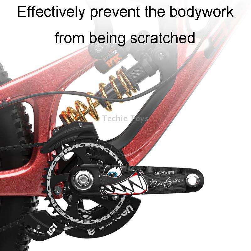 ENLEE EM2201 2pcs /Set Bicycle Crank Protective Covers Universal Decoration For Mountain And Road Bi
