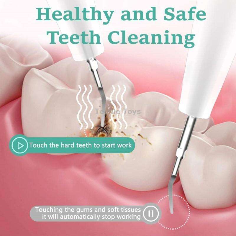 Ultrasonic Electric Dental Scaler Teeth Plaque Cleaner Dental Stone Removal With LED Light, Spec: Pa