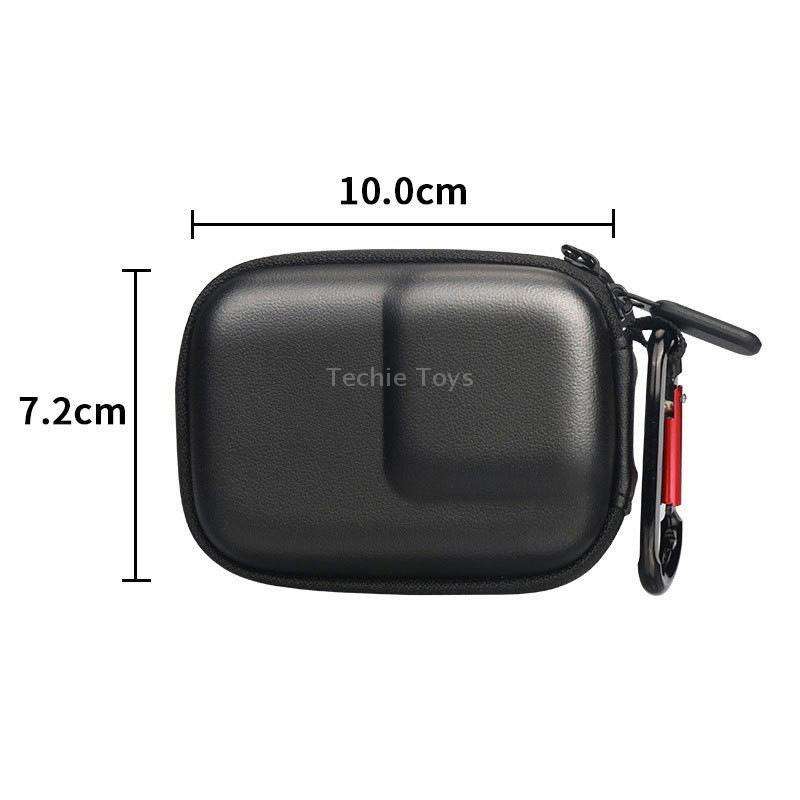 For Insta360 Ace Pro / Action 4/ Action 3 Protective Storage Bag(Black)