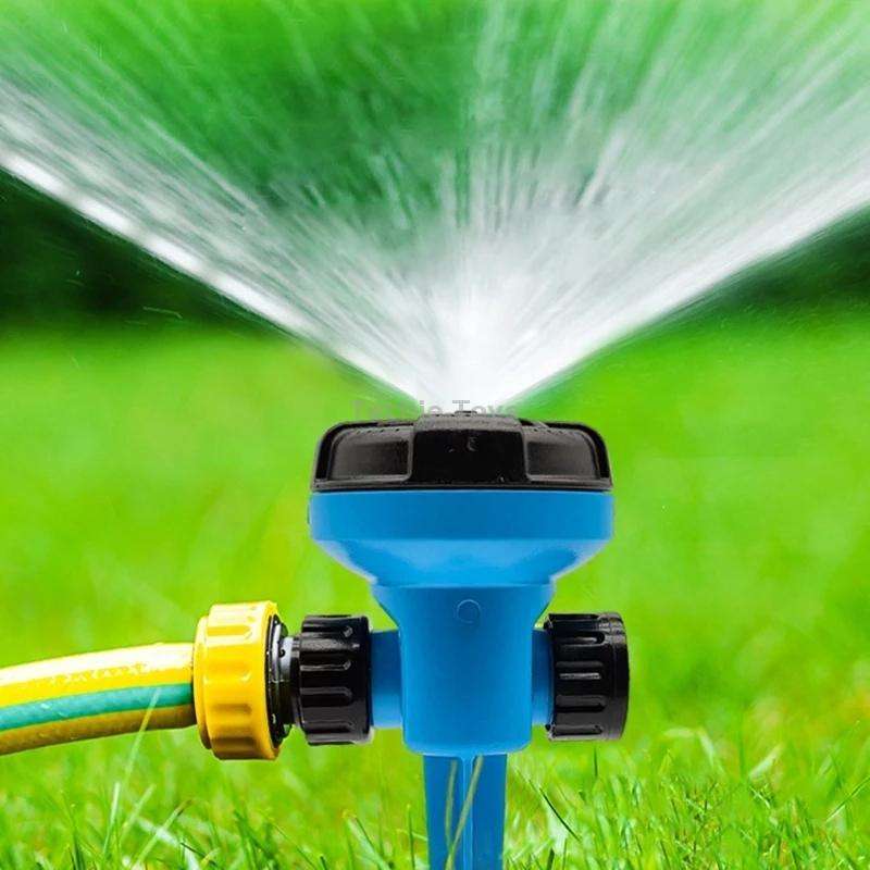 Ground-mounted Rotating Garden Irrigation Sprinkler Head Multi-stage Adjustable Sprinkler(European T