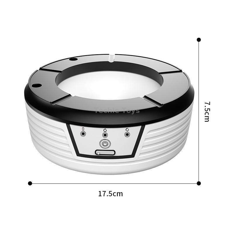 Inductive Automatic Flushing Ashtray Purifies The Air and Removes Cigarette Smell(Green)