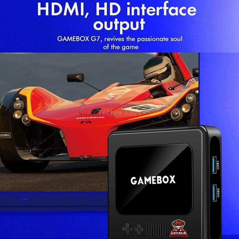 G10 GAMEBOX TV Box Dual System Wireless Android 3D Home 4K HD Game Console Support PS1 / PSP, Style: