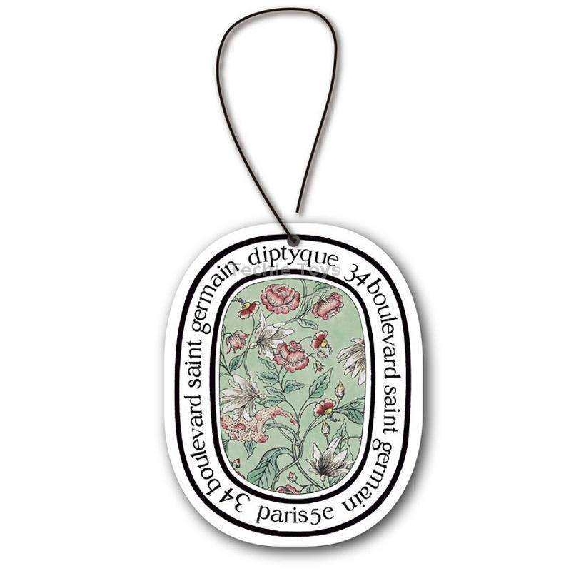Diptyque Car Solid Fragrance Tablets Aromatherapy Cards(Random Scent Pattern Delivery)